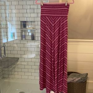Mossimo Maxi Skirt - Size XS - Dark Pink